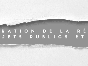 l&rsquo;inédit des dispositions spéciales relatives a l&rsquo;accélération de la réalisation des projets publics et privés
