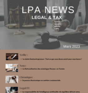 LPA NEWS LEGAL & TAX MARS 2023